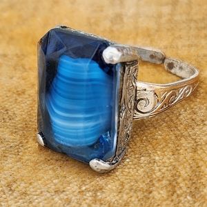 Vintage Adjustable Ring size 7 as seen